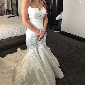 Matthew Christoper Wedding Dress - Duchess Trumpet